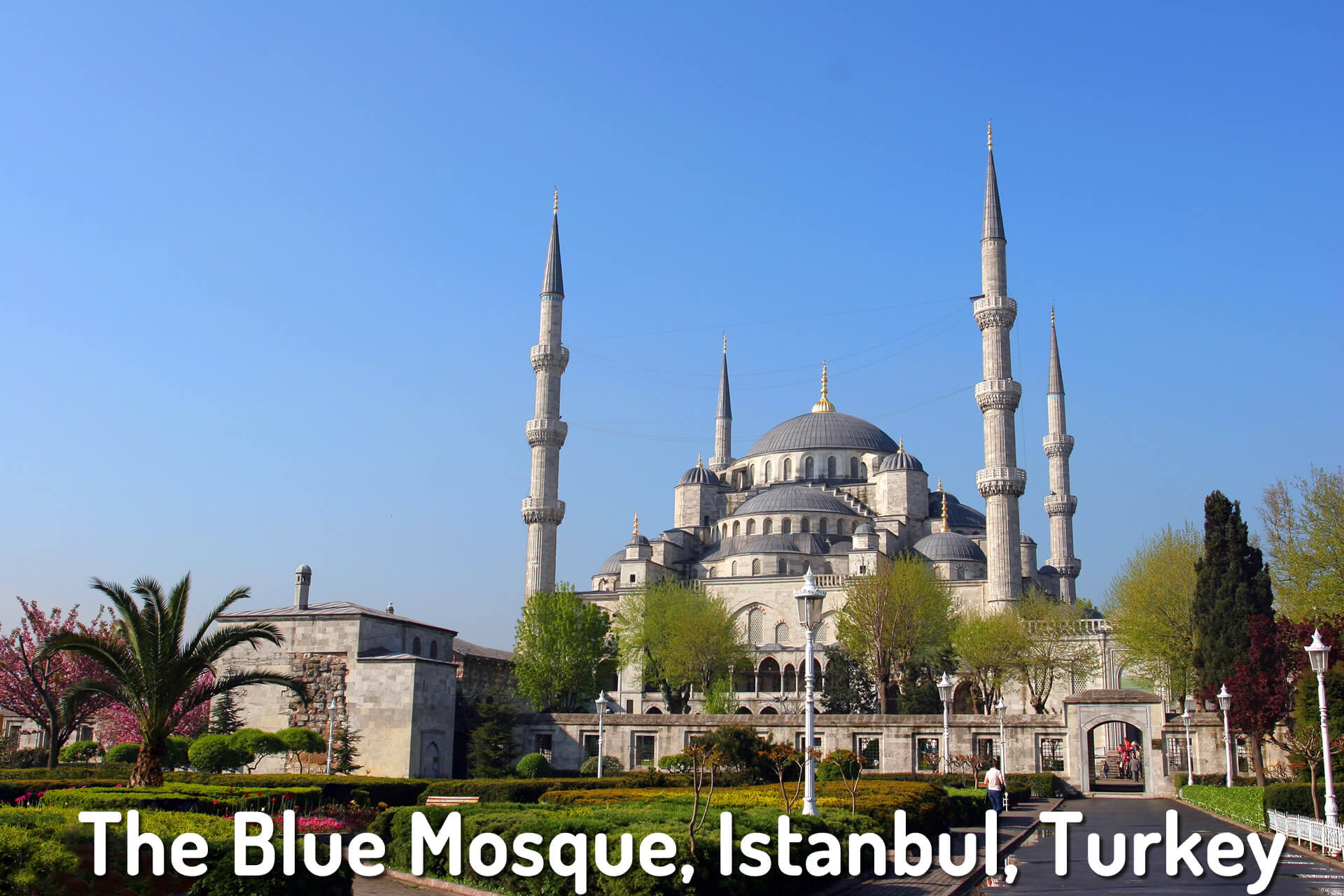 Die Blaue Moschee, Istanbul, Türkei